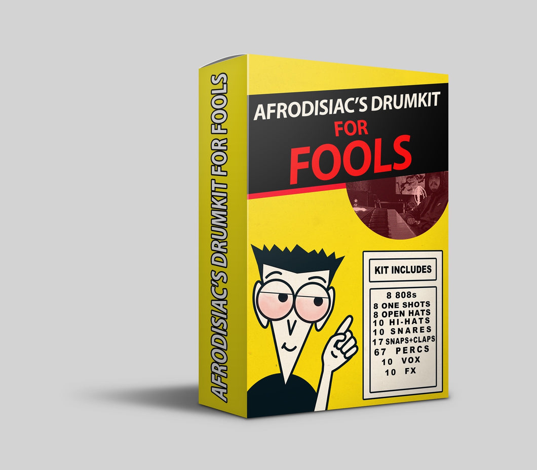 Afrodisiac's Drum kit 4 fools